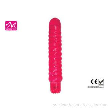 Real Feeling Female Jelly Vibrators in Variable Speeds